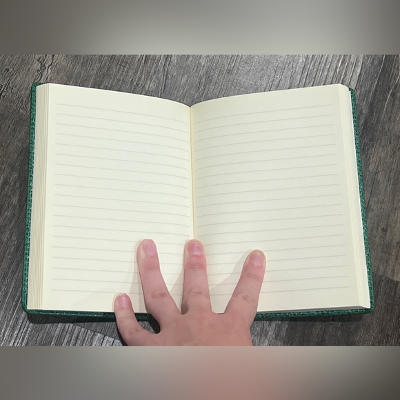 FINAL PRICE Genuine Leather Made in Italy Notebook - Picture 6 of 6